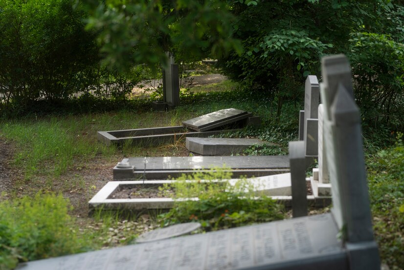 На кладбище в российском регионе цыгане жарили шашлыки у могил