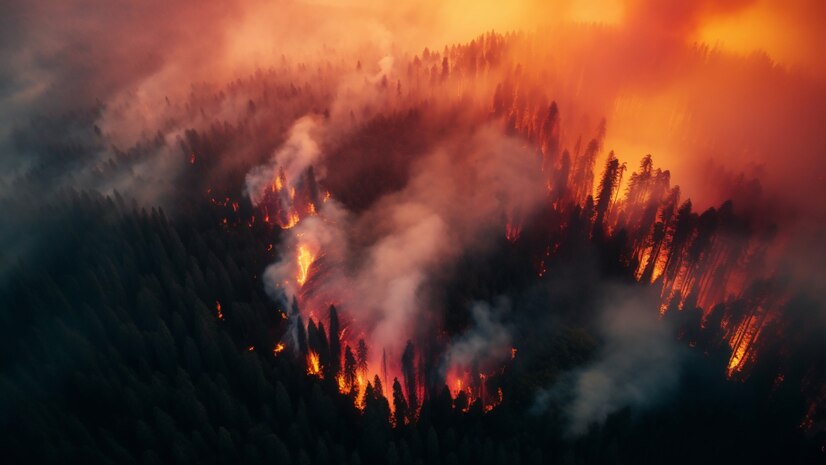 Режим ЧС ввели в некоторых районах российского региона из-за лесных пожаров