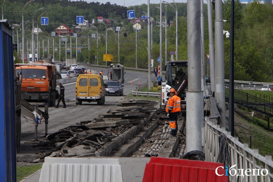 Глава города Кемерово рассказал о текущем состоянии дел на Кузбасском мосту