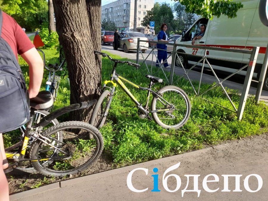 Автомобиль сбил ребёнка на дороге в Кемерове