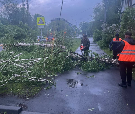 Последствия жуткого шторма: мэр кузбасского города рассказал о проделанных работах