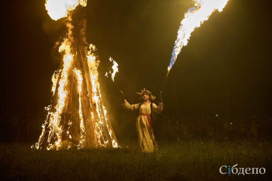 Праздник воды и огня: как в Кузбассе встретили таинственную Купальскую ночь