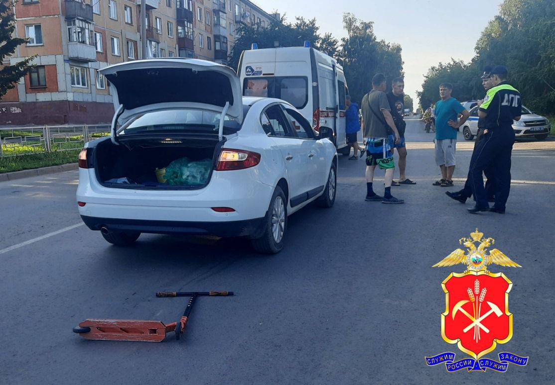 В Кузбассе водитель сбил 8-летнего ребенка