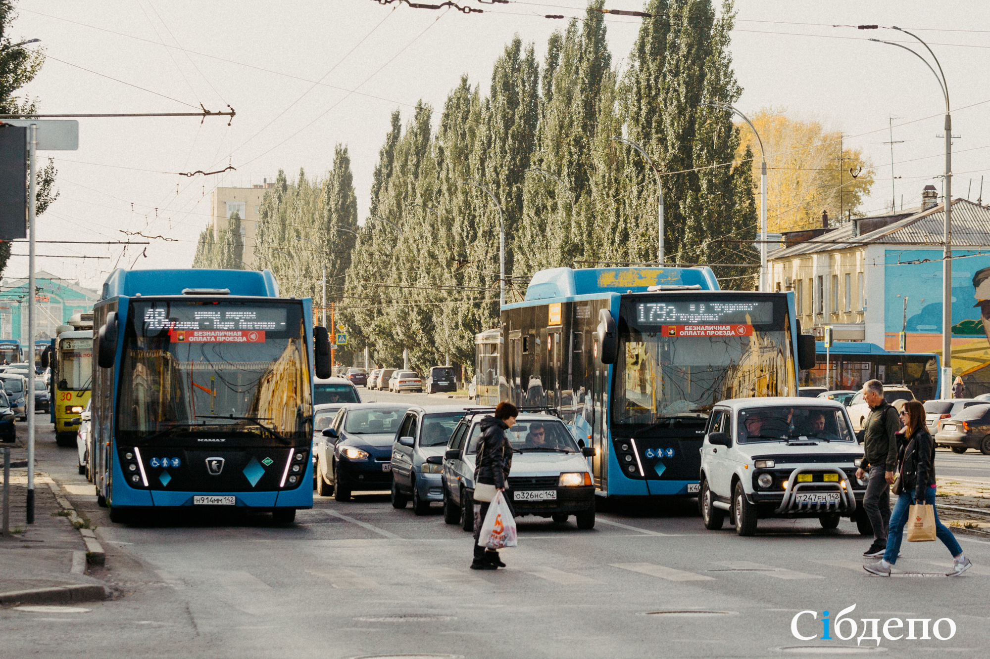 В Кемерове автобусы продолжат ездить по новой схеме