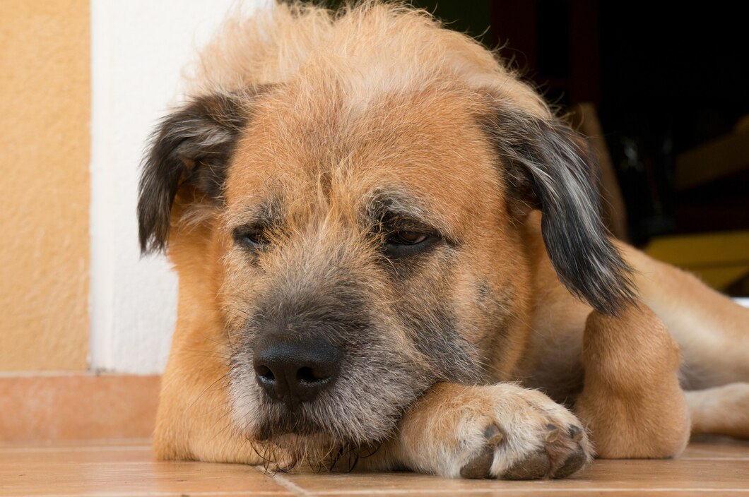 В Сибири неизвестные выбросили тяжелобольного пса на улицу