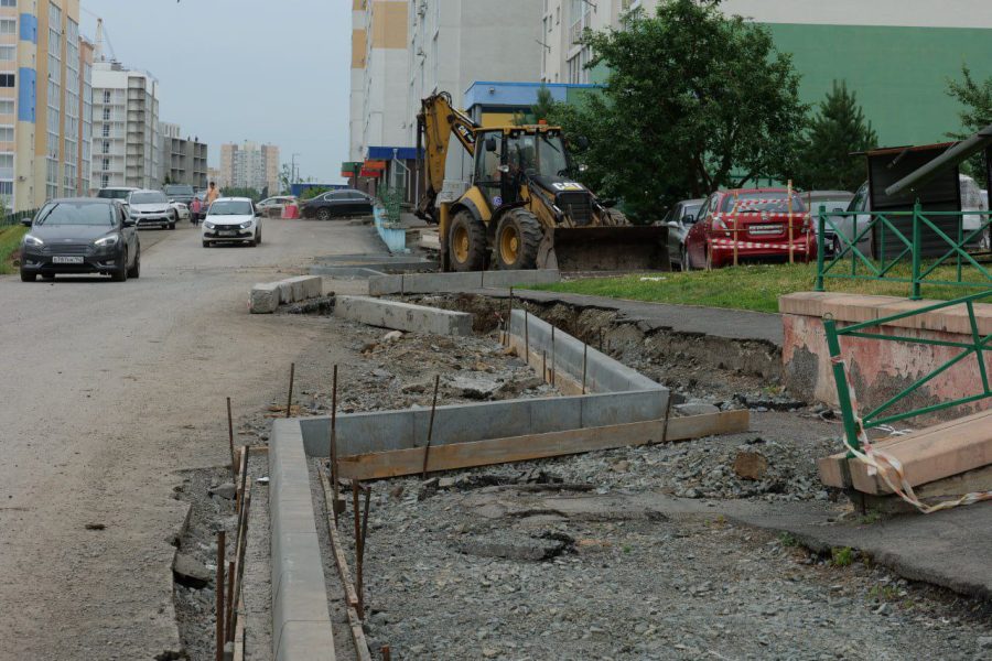 В Кемерове строят продолжение нужной дороги