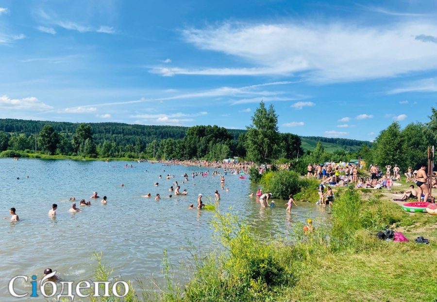 Пляжи активно начали закрывать в Кузбассе