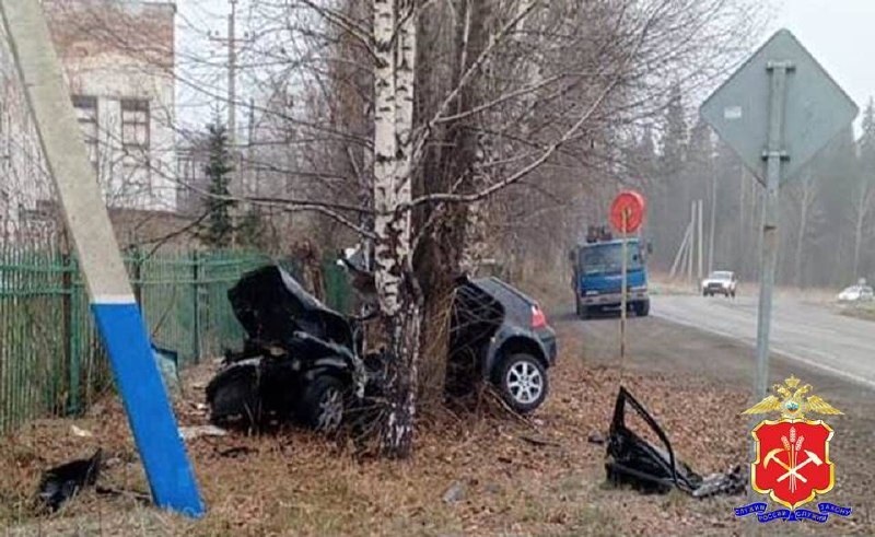 В Кузбассе произошло смертельное ДТП с «легковушкой»