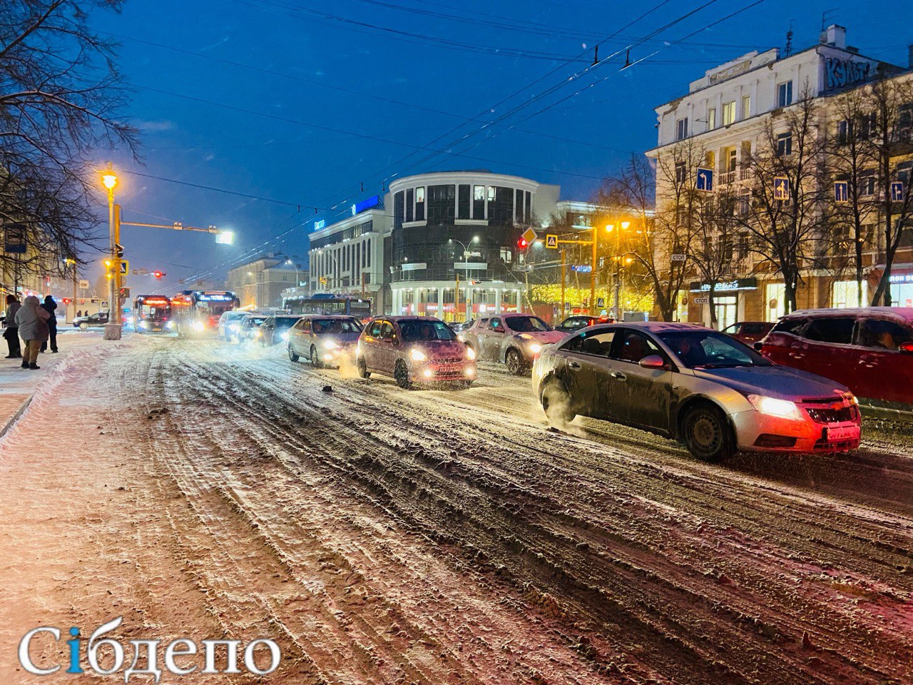 Коллапс: Кемерово сковали жутчайшие пробки